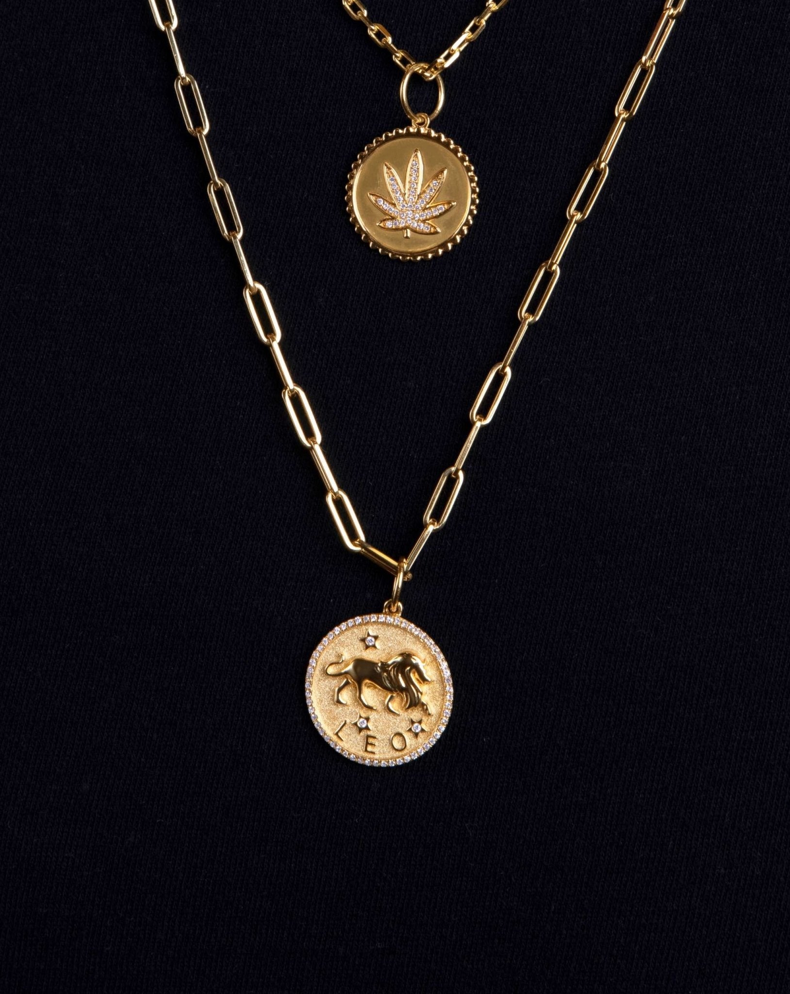 Zodiac Necklace Charm - Sparkle Society