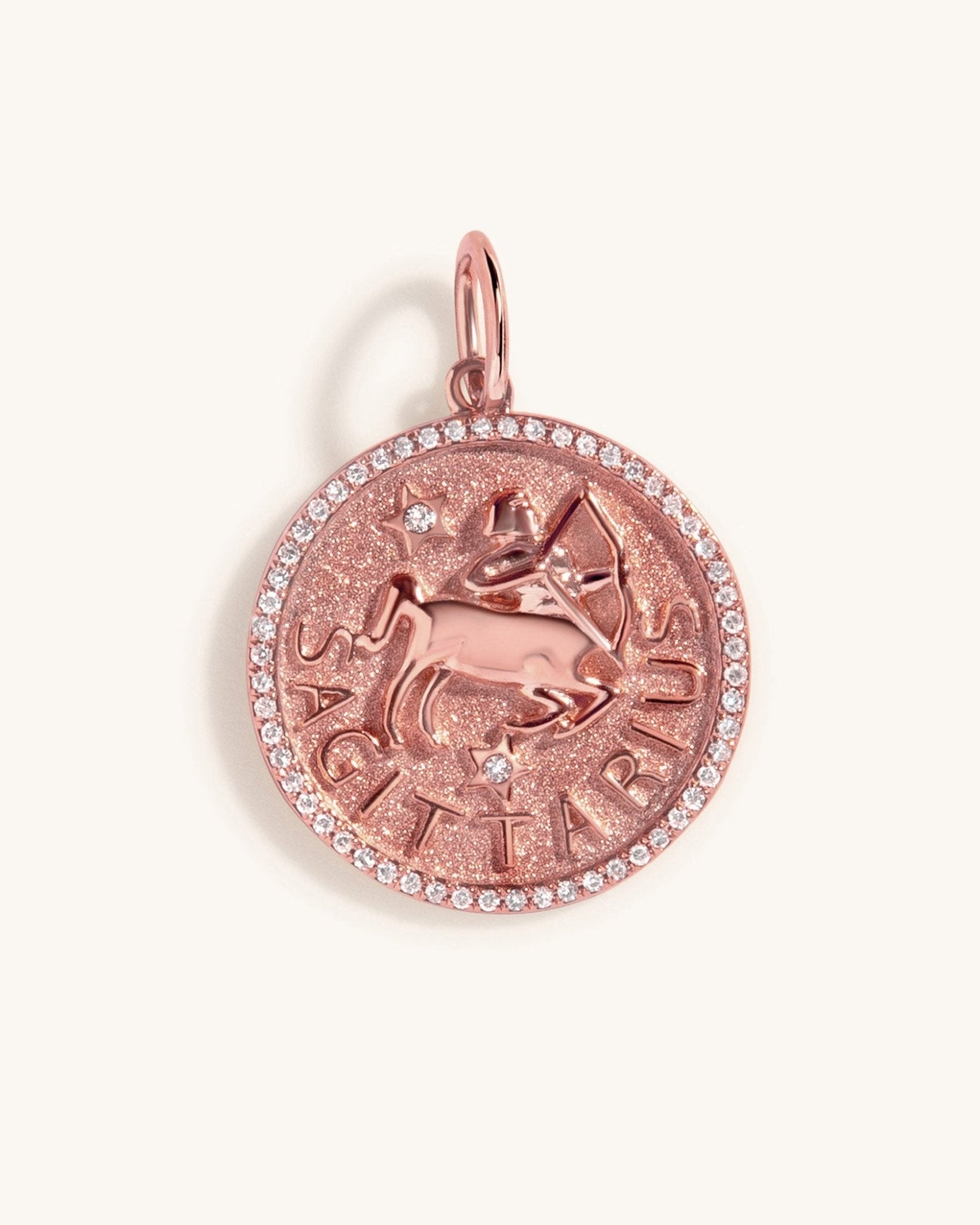 Zodiac Necklace Charm - Sparkle Society