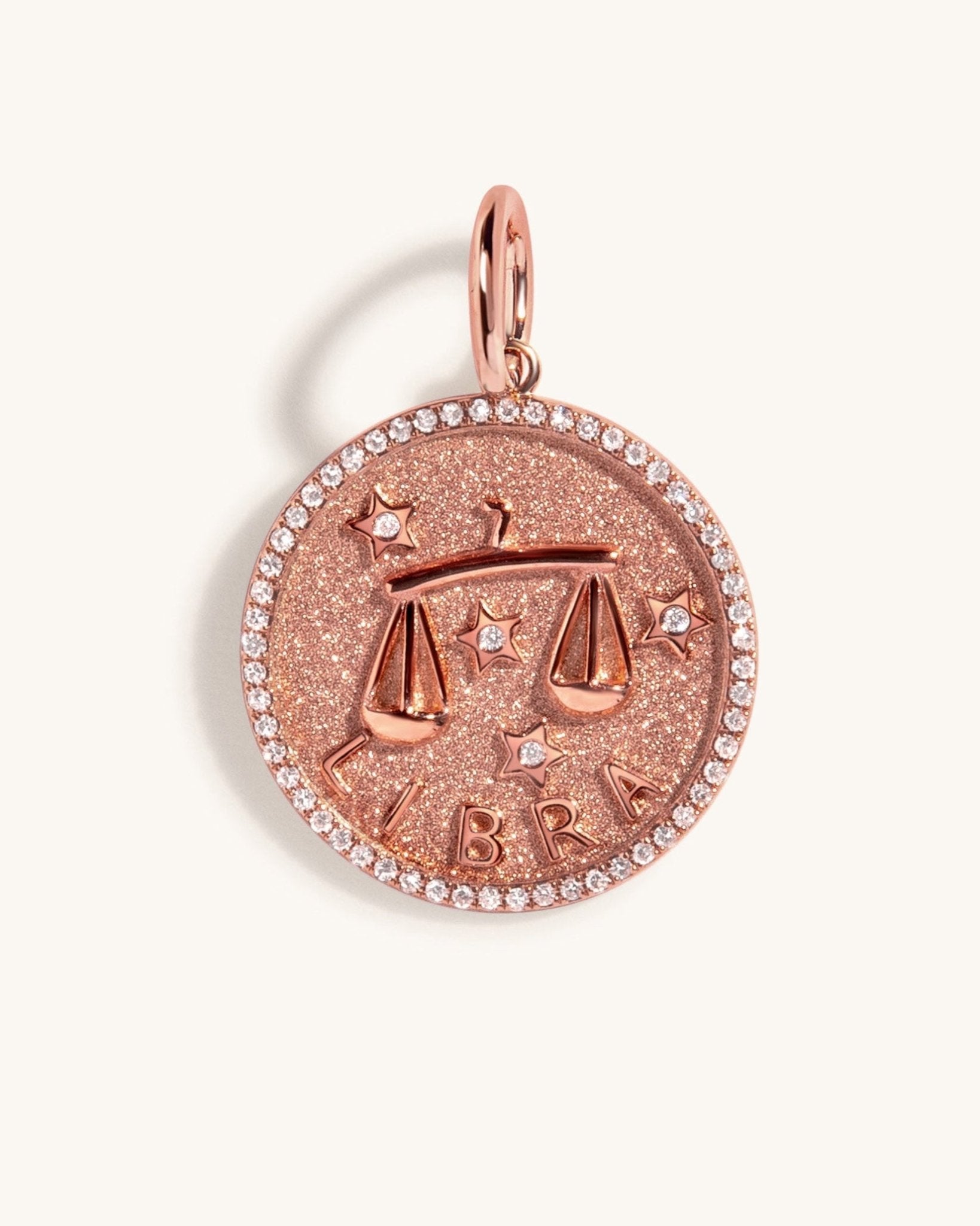 Zodiac Necklace Charm - Sparkle Society