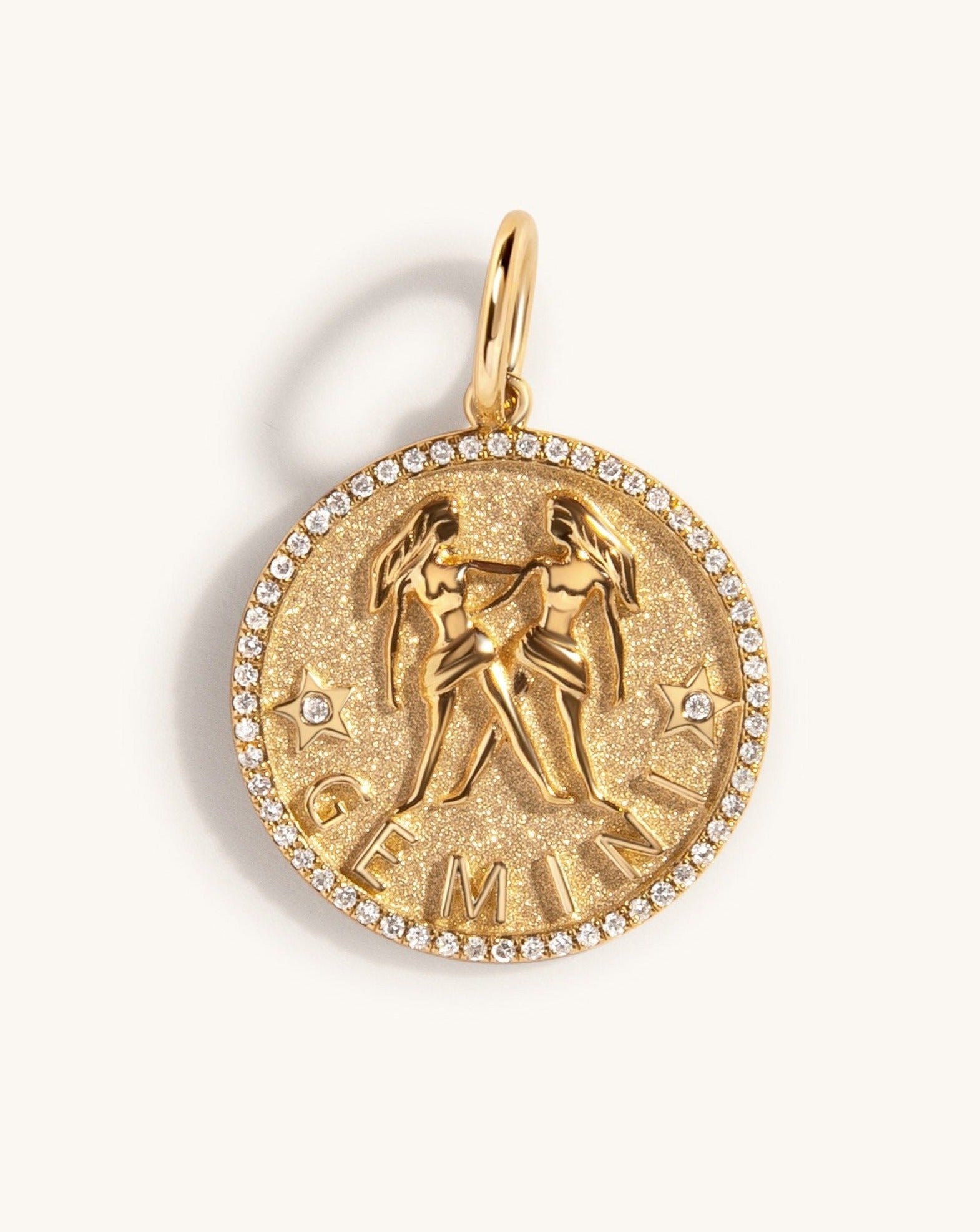 Zodiac Necklace Charm - Sparkle Society