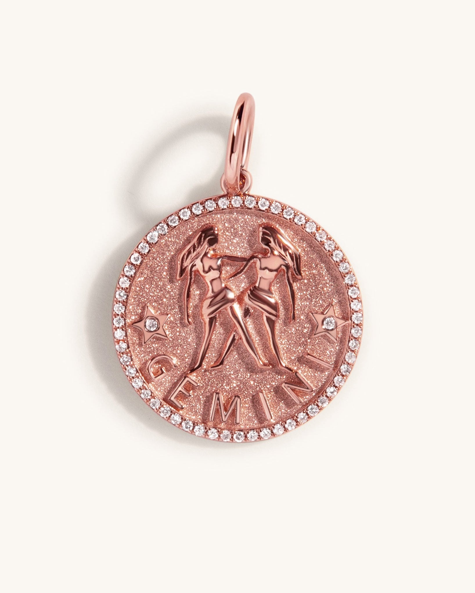 Zodiac Necklace Charm - Sparkle Society