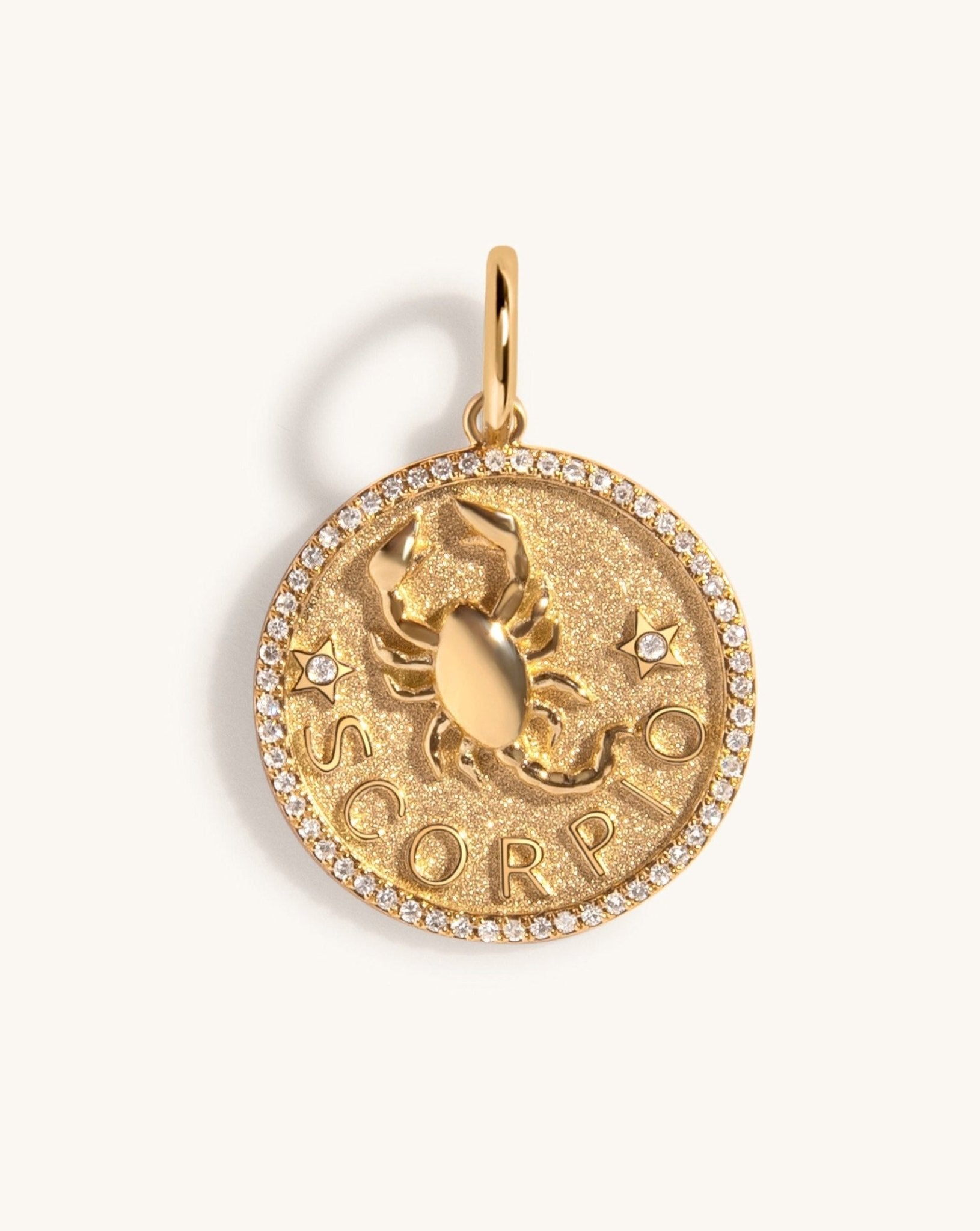 Zodiac Necklace Charm - Sparkle Society