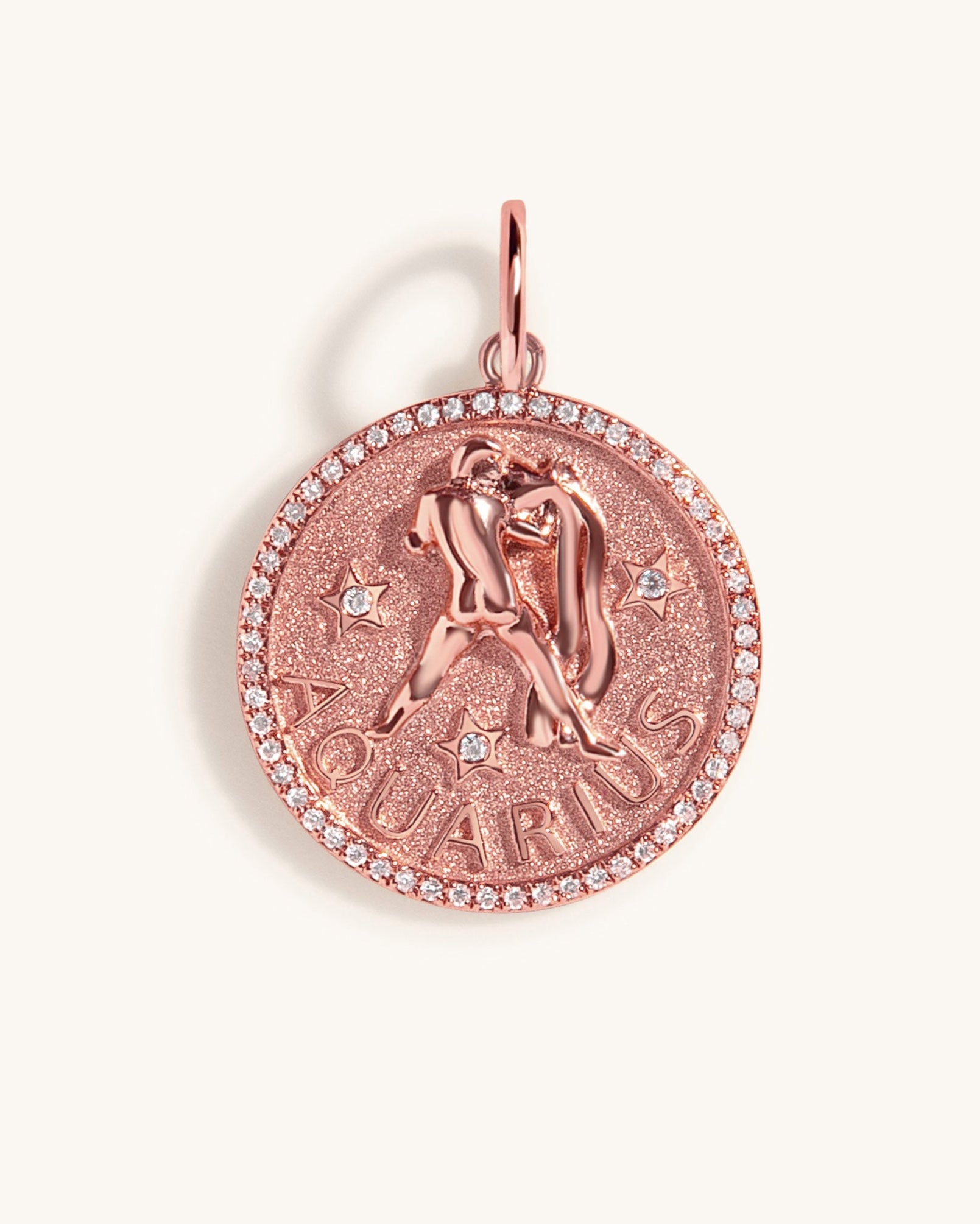 Zodiac Necklace Charm - Sparkle Society