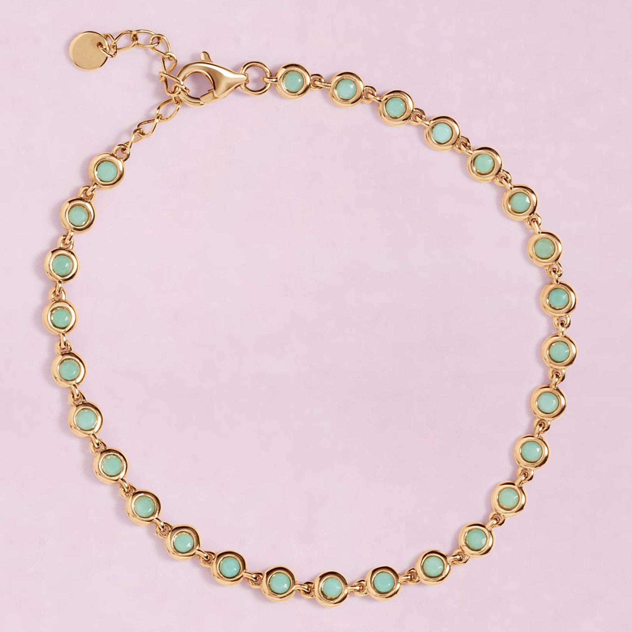 Gemstone Bezels Bracelet - Sparkle Society