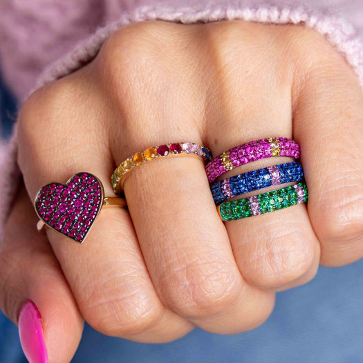 Sparkle & Hearts Ring