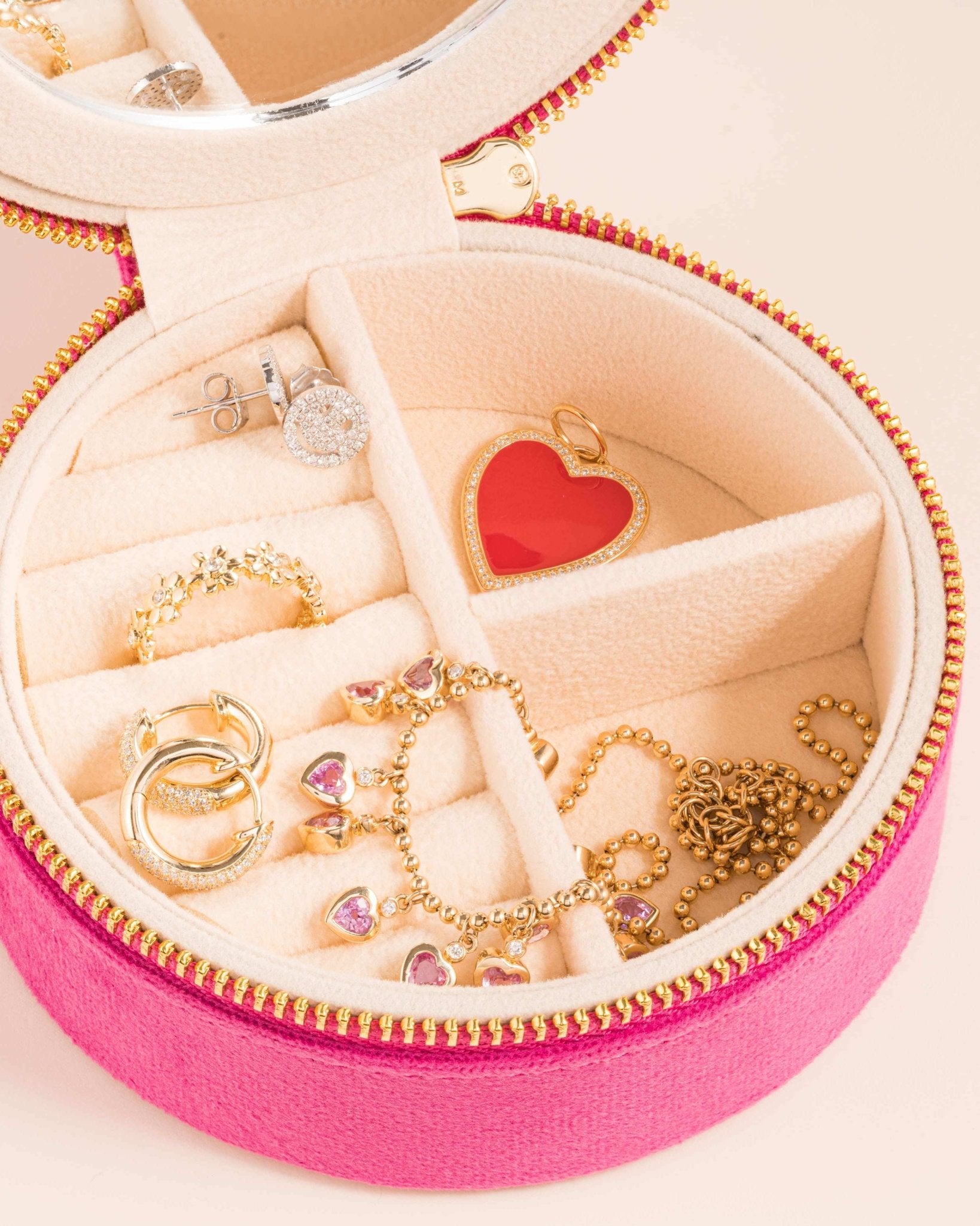 Round Jewelry Box - Sparkle Society