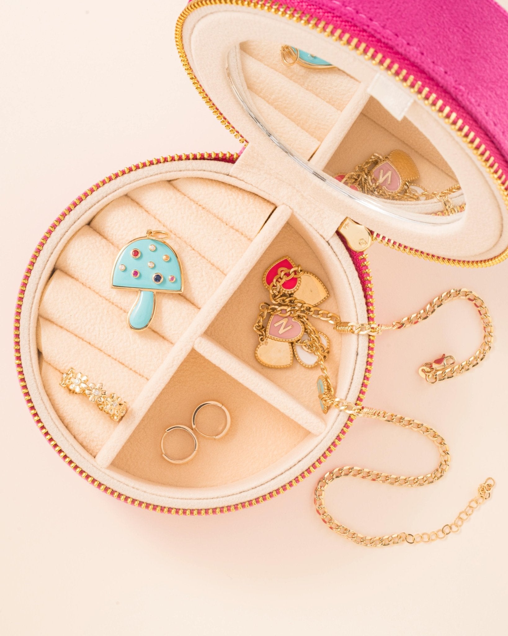 Round Jewelry Box - Sparkle Society