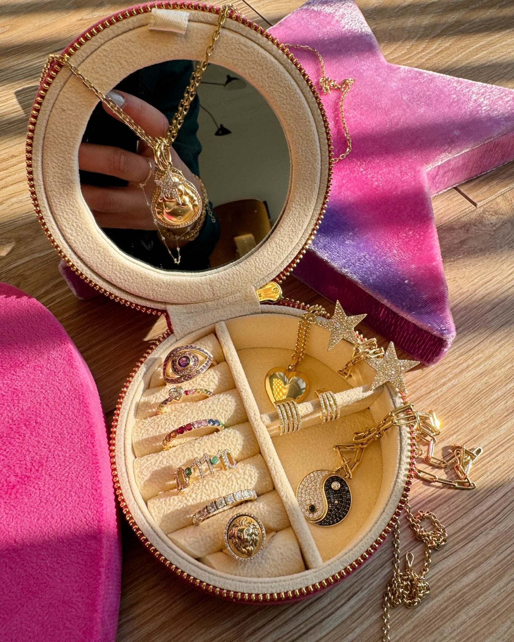 Round Jewelry Box - Sparkle Society